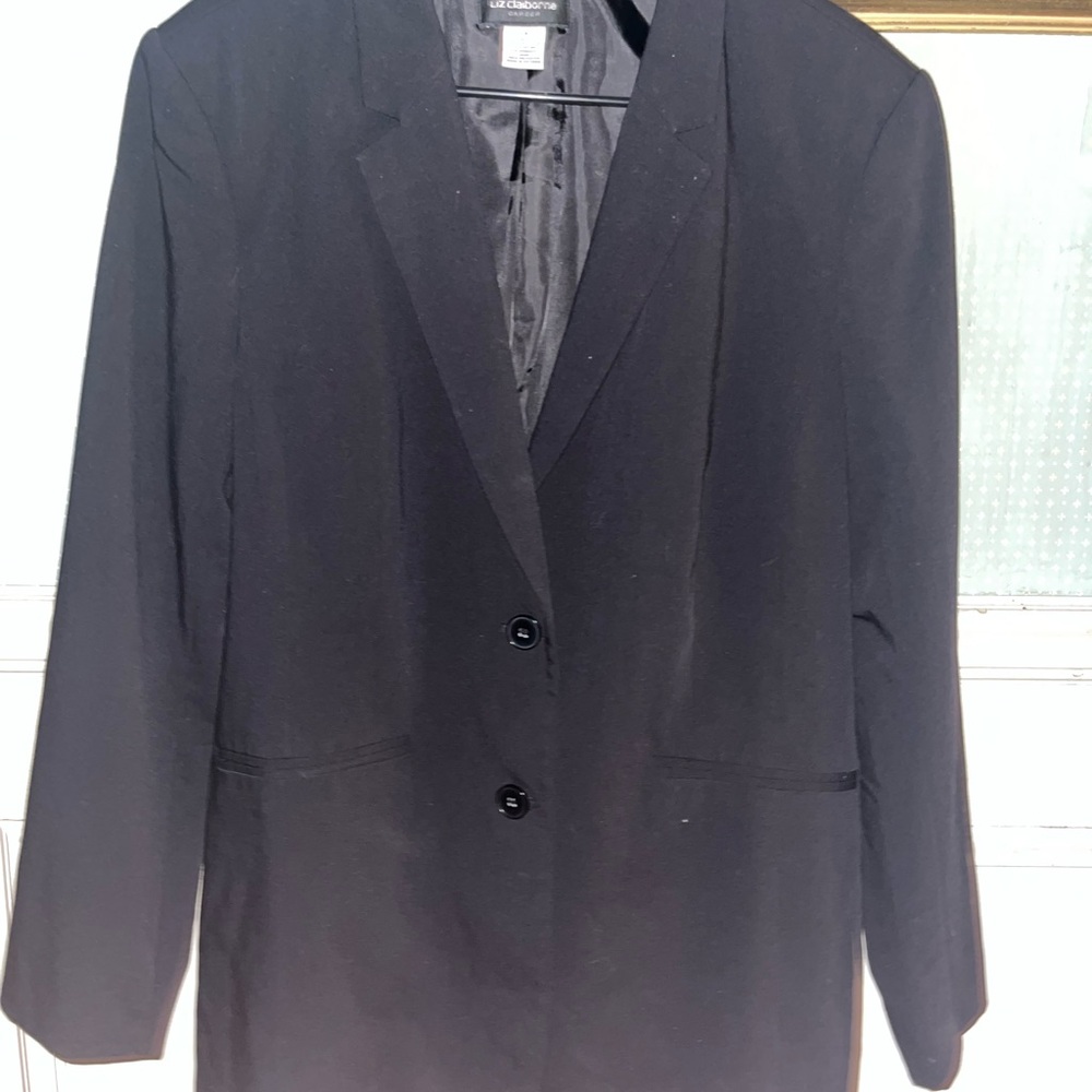 Liz Claiborne Black Career Blazer